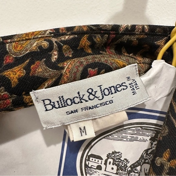 Vintage Bullock & Jones Patterned Button Down - Picture 4 of 4